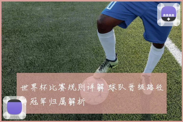 世界杯比赛规则详解 球队晋级路径与冠军归属解析